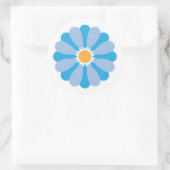 Blue Daisy Sticker (Tasche)