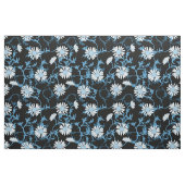 Blue Daisy Stoff (Yard (91,4 cm))