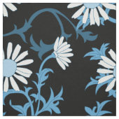 Blue Daisy Stoff (Muster)