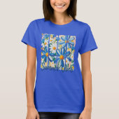 Blue Daisy T-Shirt (Vorderseite)