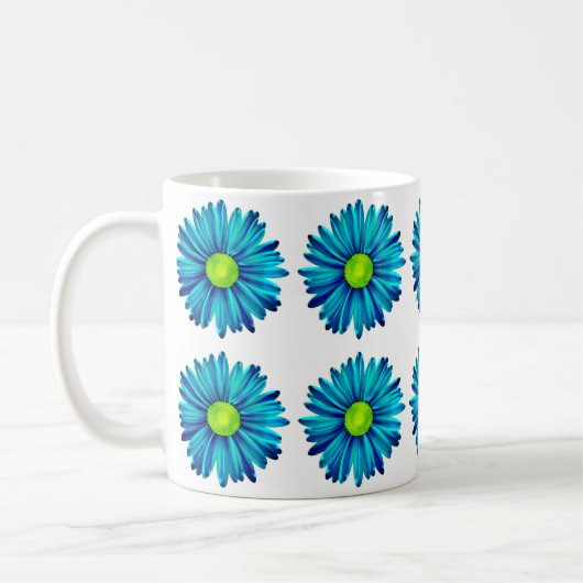Blue Daisy Tasse (Links)