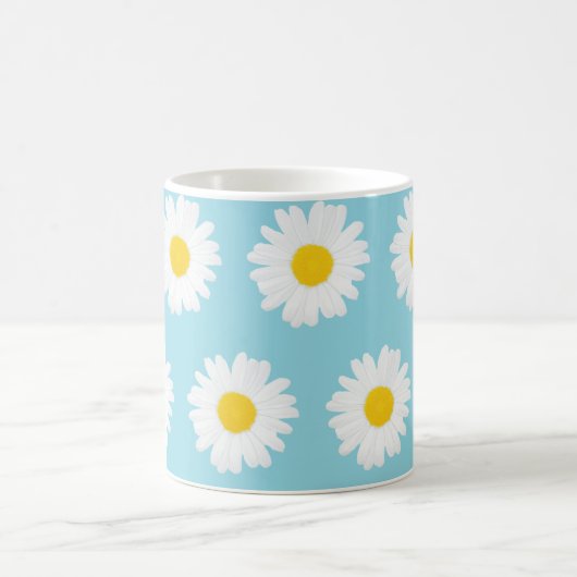 Blue Daisy Tasse (Mittel)