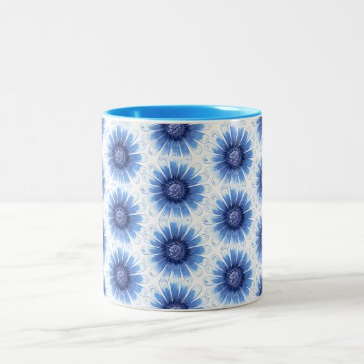 Blue Daisy Tasse (Mittel)