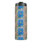 Blue Daisy Thermosbecher (Vorderseite)
