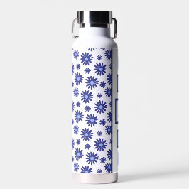 Blue Daisy Trinkflasche