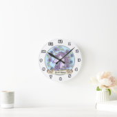 Blue Daisy Unicorn Uhr (Zuhause)