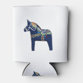 Blue Dala Horse Dosenkühler (Vorderseite)