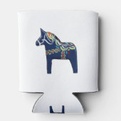 Blue Dala Horse Dosenkühler (Rückseite)