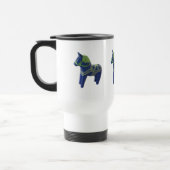 Blue Dala Horse Tasse (Links)