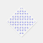 Blue Dala Pferde Serviette (Ecke)