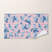 Blue Dalmatiner Badhandtuch Set (Handtuch)