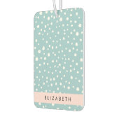 Blue Dalmatiner Spots, Dalmatiner Punkte, Ihr Name Autolufterfrischer (Links)