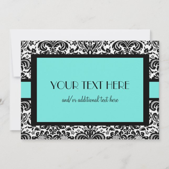 Blue Damask (Vorderseite)