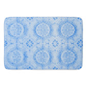 Blue Damask Bath Mat Badematte (Vorderseite)