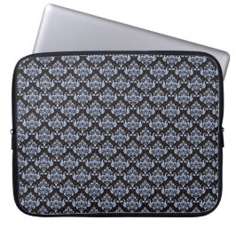 Blue Damask Laptopschutzhülle