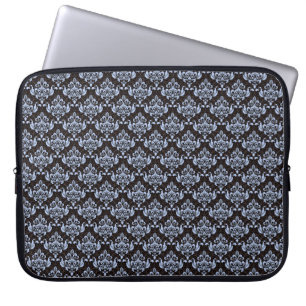 Blue Damask Laptopschutzhülle