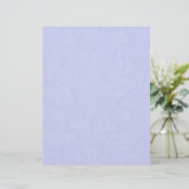 Blue Damask Letterhead Briefbogen (Stehend Vorderseite)