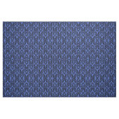 Blue Damask Stoff (Fat Quarter (45,7 x 55,9 cm))