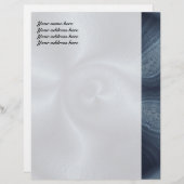 Blue Dance Briefbogen (Vorne/Hinten)