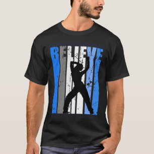 Blue Dance Team Tanz Tänzer glauben Motivation T-Shirt