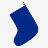 Blue Dancer #2 Christmas Stocking Großer Weihnachtsstrumpf (Rückseite (Hängend))
