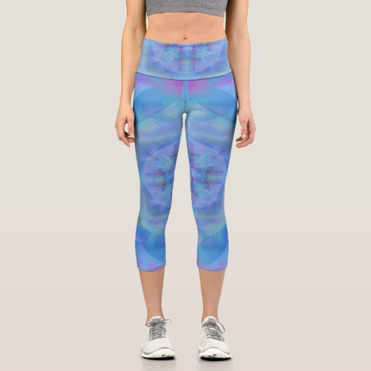 Blue Dancer Capri Leggings (Vorderseite)