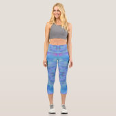 Blue Dancer Capri Leggings (Vorderseite)