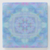 Blue Dancer Steinuntersetzer (Vorderseite)