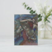 Blue Dancers Edgar Degas Postkarte (Stehend Vorderseite)