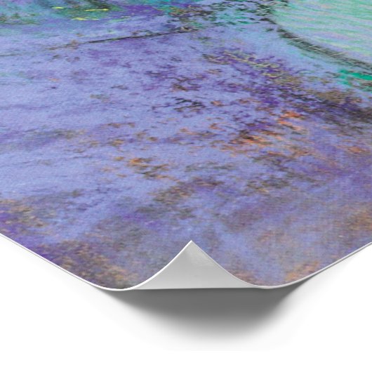 Blue Dancers Poster (Ecke)