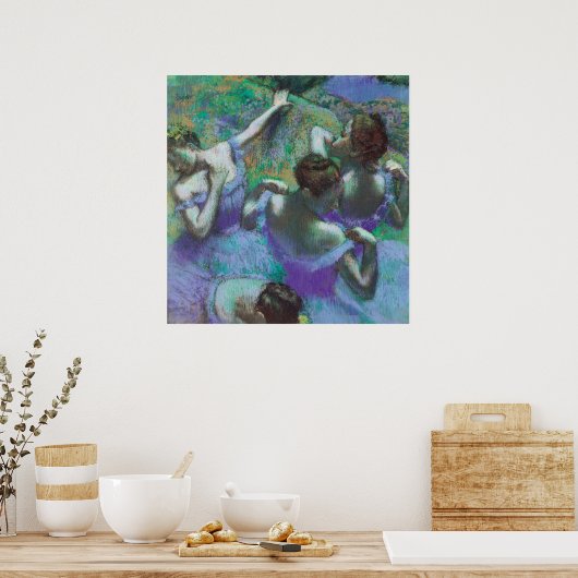 Blue Dancers Poster (Küche)