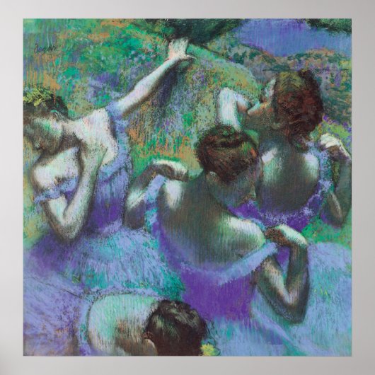 Blue Dancers Poster (Vorne)