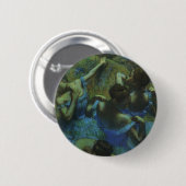 Blue Dancers von Edgar Degas, Vintager Impressioni Button (Vorne & Hinten)