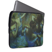 Blue Dancers von Edgar Degas, Vintager Impressioni Laptopschutzhülle (Vorne Rechts)