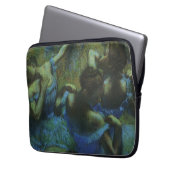 Blue Dancers von Edgar Degas, Vintager Impressioni Laptopschutzhülle (Vorderseite Links)