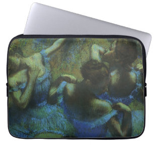 Blue Dancers von Edgar Degas, Vintager Impressioni Laptopschutzhülle