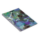 Blue Dancers von Edgar Degas, Vintager Impressioni Notizblock (Rechte Seite)