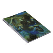 Blue Dancers von Edgar Degas, Vintager Impressioni Notizblock (Rechte Seite)
