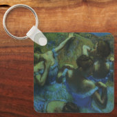 Blue Dancers von Edgar Degas, Vintager Impressioni Schlüsselanhänger (Vorderseite)
