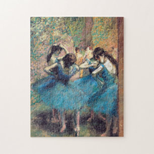 Blue Dancers von Edward Degas Puzzle