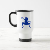 Blue Dancing Kokopelli Reisebecher (Links)