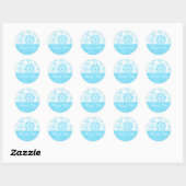 Blue Danke, Stickers (Blatt)