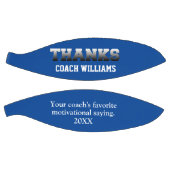 Blue Dankeschön Coach Keepake Basketball (Panele)