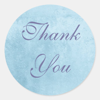 Blue Dankeschön Sticker