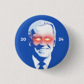 Blue Dark Brandon 2024 Button (Vorderseite)