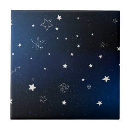 Blue Dark Galaxy Fliese