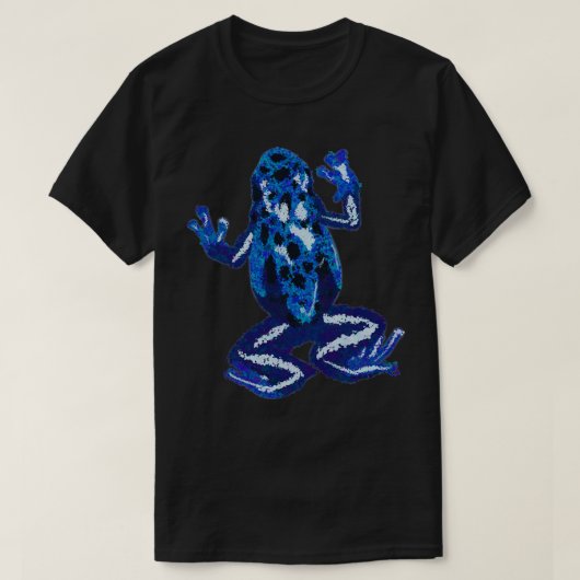 Blue Dart Frog T-Shirt (Design vorne)