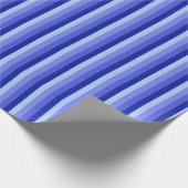 Blue Days Wrapping Paper Geschenkpapier (Ecke)