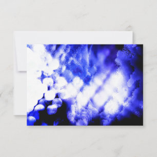 Blue Dazzle Print