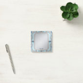 Blue Decoration Frame Notes Post-it Klebezettel (Büro)